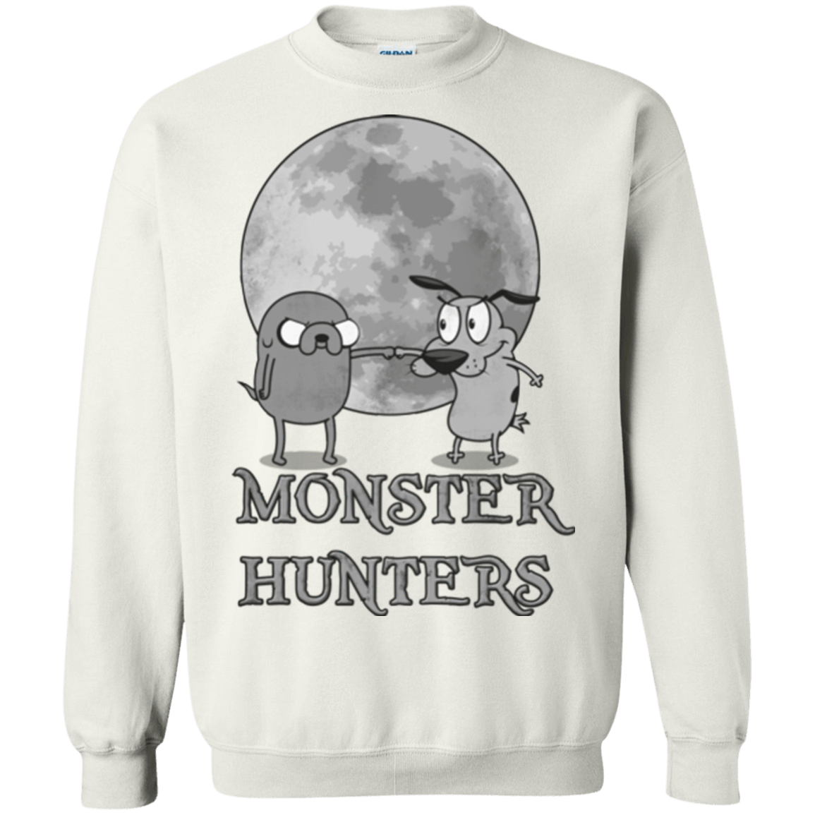 Sweatshirts White / Small Monster Hunters Crewneck Sweatshirt