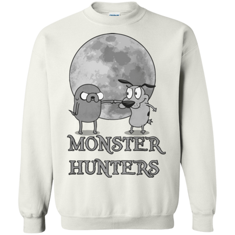 Sweatshirts White / Small Monster Hunters Crewneck Sweatshirt