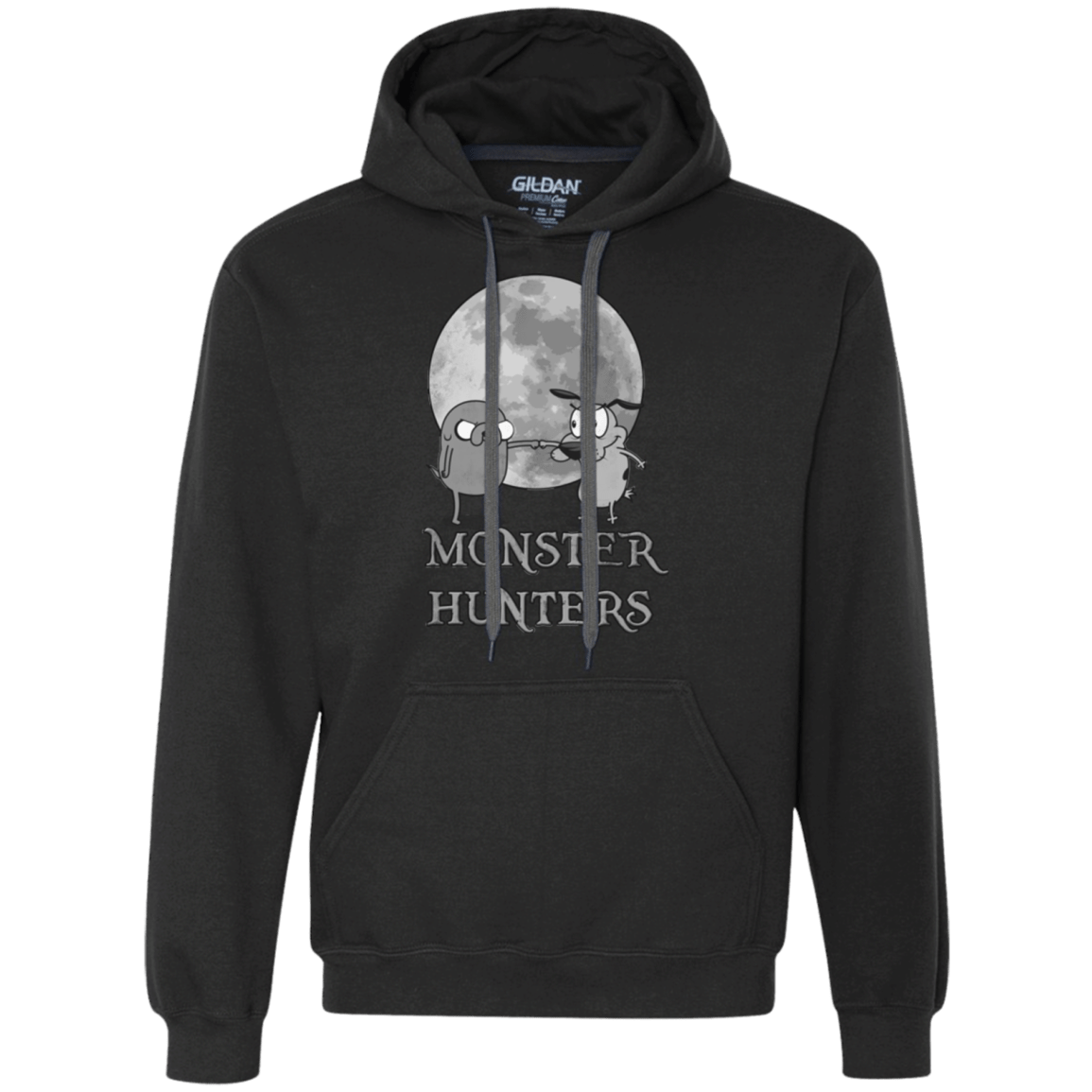 Sweatshirts Black / Small Monster Hunters Premium Fleece Hoodie
