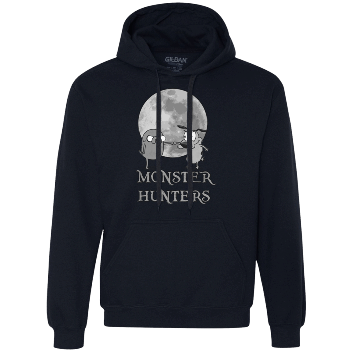 Sweatshirts Navy / Small Monster Hunters Premium Fleece Hoodie