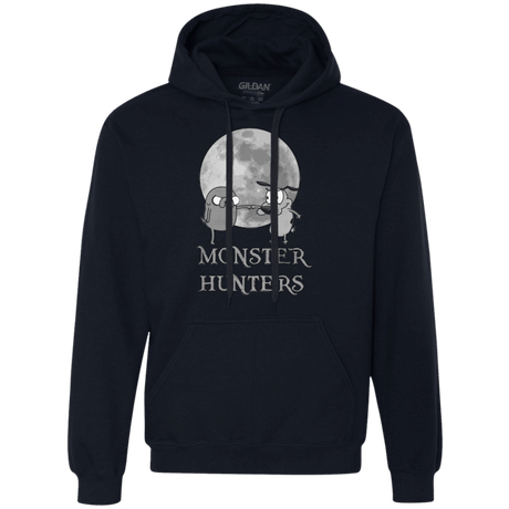Sweatshirts Navy / Small Monster Hunters Premium Fleece Hoodie