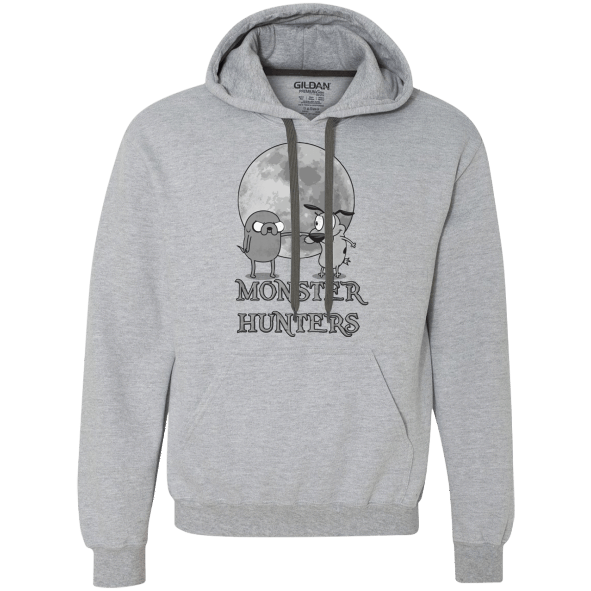 Sweatshirts Sport Grey / Small Monster Hunters Premium Fleece Hoodie