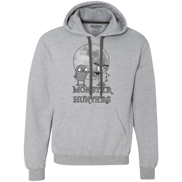 Sweatshirts Sport Grey / Small Monster Hunters Premium Fleece Hoodie