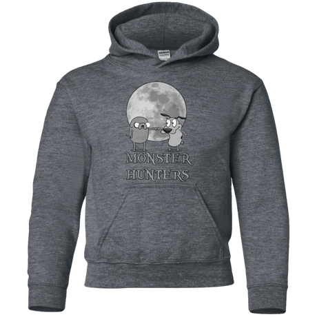 Sweatshirts Dark Heather / YS Monster Hunters Youth Hoodie