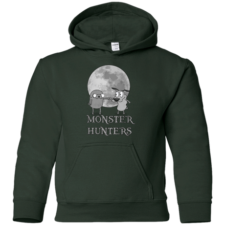Sweatshirts Forest Green / YS Monster Hunters Youth Hoodie