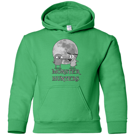 Sweatshirts Irish Green / YS Monster Hunters Youth Hoodie