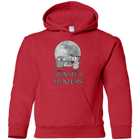Sweatshirts Red / YS Monster Hunters Youth Hoodie
