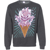 Sweatshirts Dark Heather / Small Monster Ice Cream Crewneck Sweatshirt