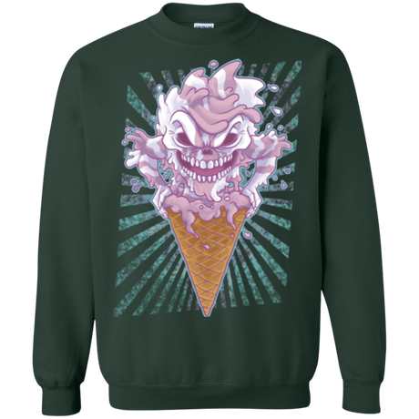 Sweatshirts Forest Green / Small Monster Ice Cream Crewneck Sweatshirt