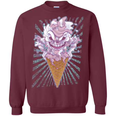 Sweatshirts Maroon / Small Monster Ice Cream Crewneck Sweatshirt