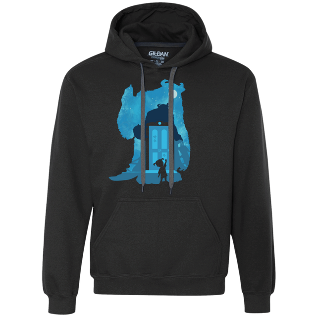 Sweatshirts Black / S Monster Portrait Premium Fleece Hoodie