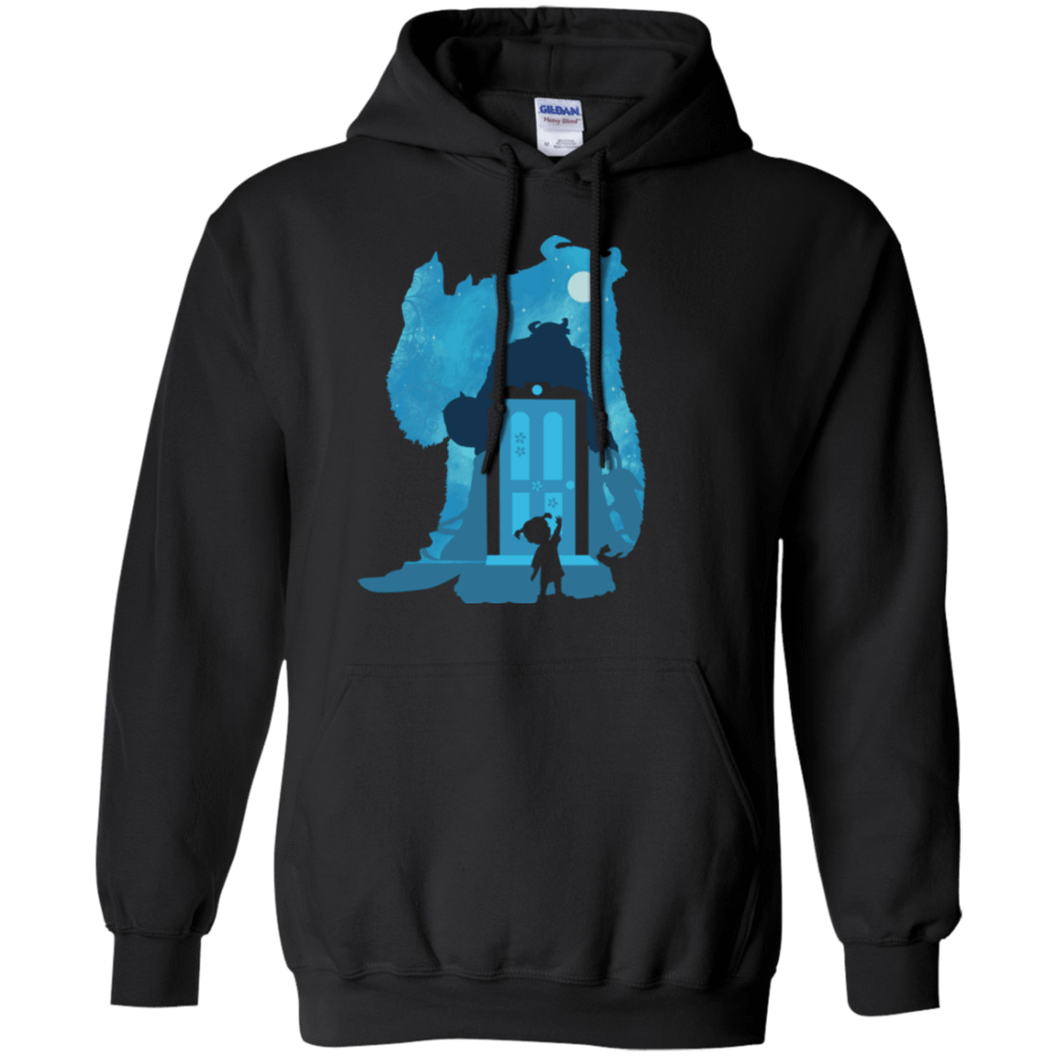 Sweatshirts Black / S Monster Portrait Pullover Hoodie