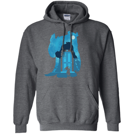 Sweatshirts Dark Heather / S Monster Portrait Pullover Hoodie