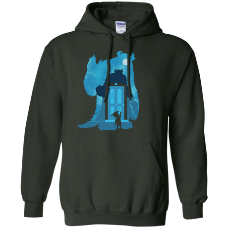 Sweatshirts Forest Green / S Monster Portrait Pullover Hoodie