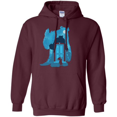 Sweatshirts Maroon / S Monster Portrait Pullover Hoodie