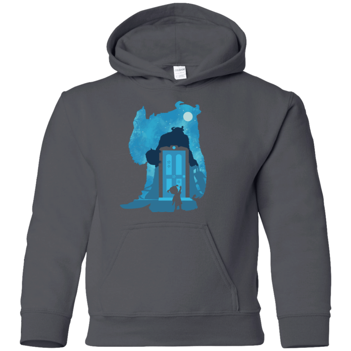 Sweatshirts Charcoal / YS Monster Portrait Youth Hoodie