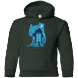 Sweatshirts Forest Green / YS Monster Portrait Youth Hoodie
