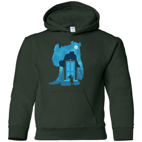 Sweatshirts Forest Green / YS Monster Portrait Youth Hoodie