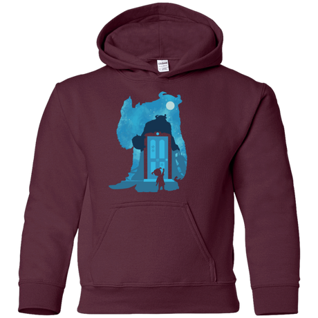 Sweatshirts Maroon / YS Monster Portrait Youth Hoodie