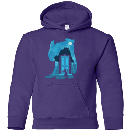 Sweatshirts Purple / YS Monster Portrait Youth Hoodie