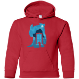 Sweatshirts Red / YS Monster Portrait Youth Hoodie
