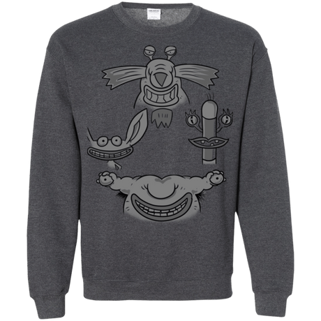 Sweatshirts Dark Heather / S MONSTER RHAPSODY Crewneck Sweatshirt