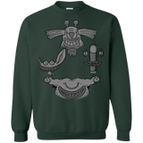 Sweatshirts Forest Green / S MONSTER RHAPSODY Crewneck Sweatshirt
