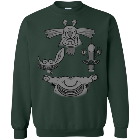 Sweatshirts Forest Green / S MONSTER RHAPSODY Crewneck Sweatshirt