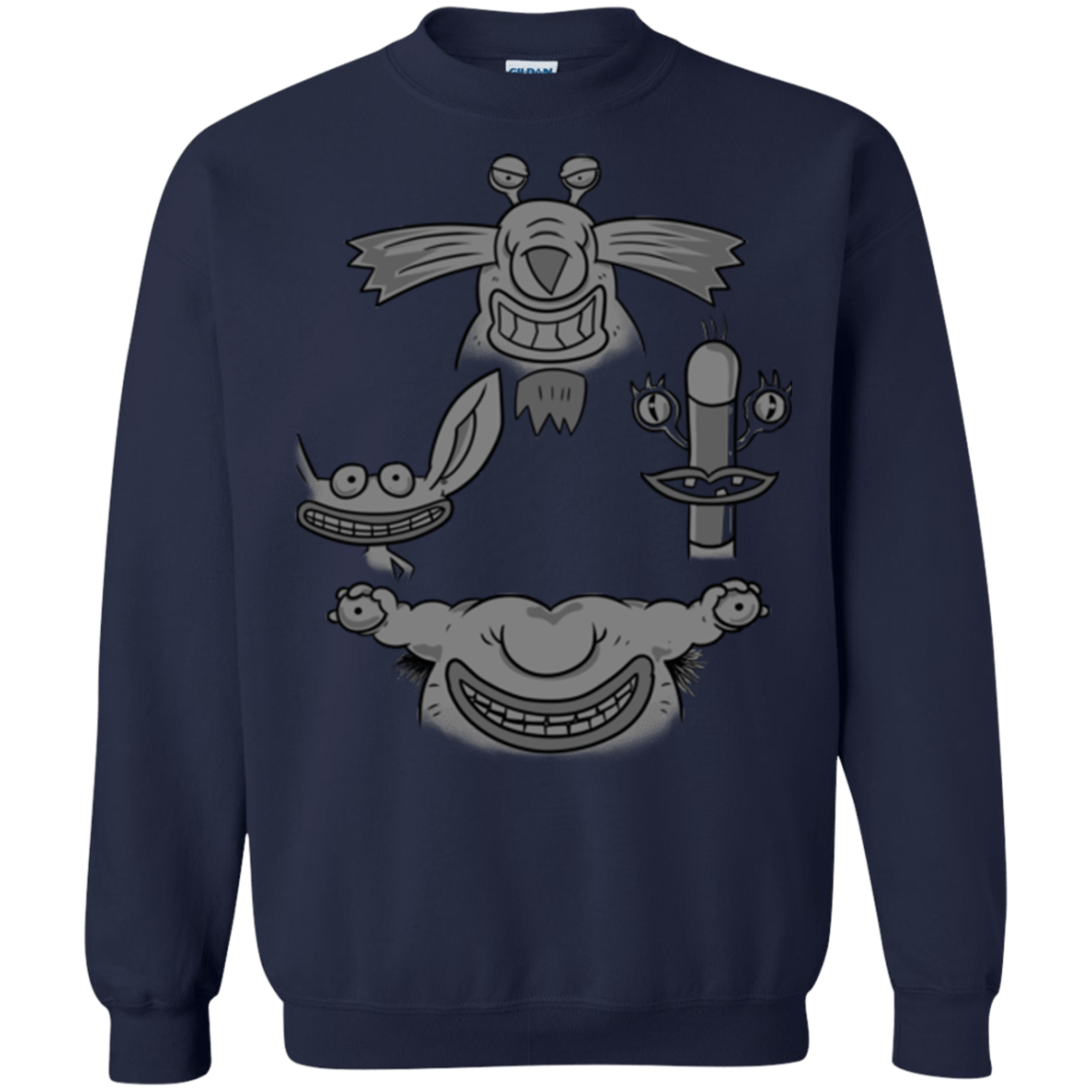 Sweatshirts Navy / S MONSTER RHAPSODY Crewneck Sweatshirt