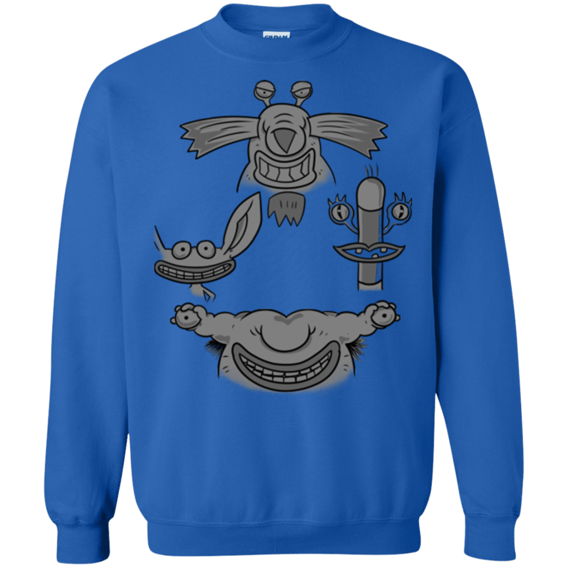 Sweatshirts Royal / S MONSTER RHAPSODY Crewneck Sweatshirt