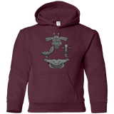 Sweatshirts Maroon / YS MONSTER RHAPSODY Youth Hoodie