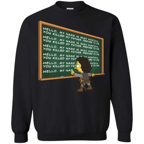 Sweatshirts Black / Small Montoya Detention Crewneck Sweatshirt