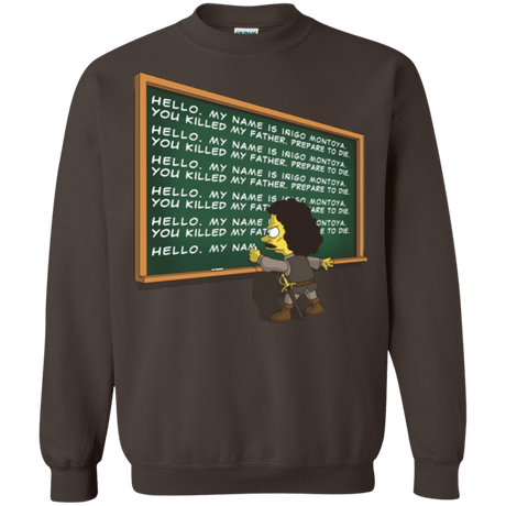 Sweatshirts Dark Chocolate / Small Montoya Detention Crewneck Sweatshirt