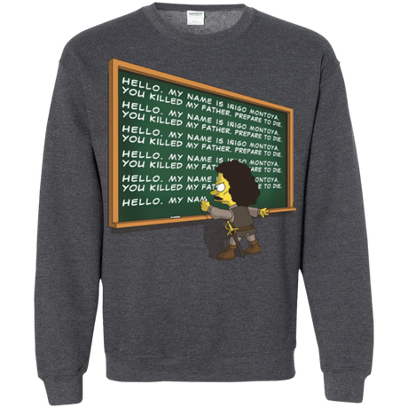 Sweatshirts Dark Heather / Small Montoya Detention Crewneck Sweatshirt