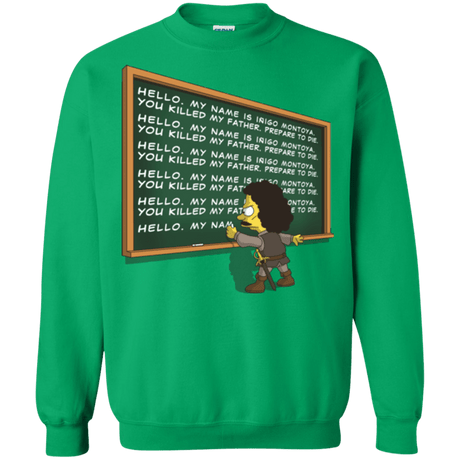 Sweatshirts Irish Green / Small Montoya Detention Crewneck Sweatshirt
