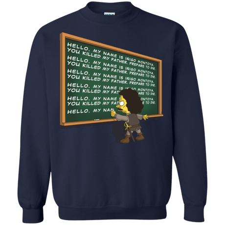 Sweatshirts Navy / Small Montoya Detention Crewneck Sweatshirt