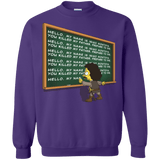 Sweatshirts Purple / Small Montoya Detention Crewneck Sweatshirt