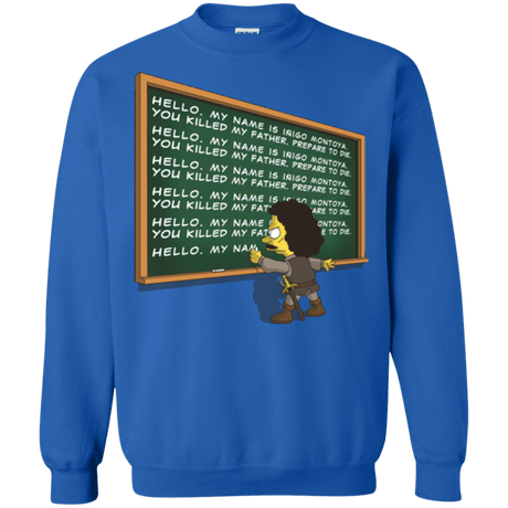 Sweatshirts Royal / Small Montoya Detention Crewneck Sweatshirt