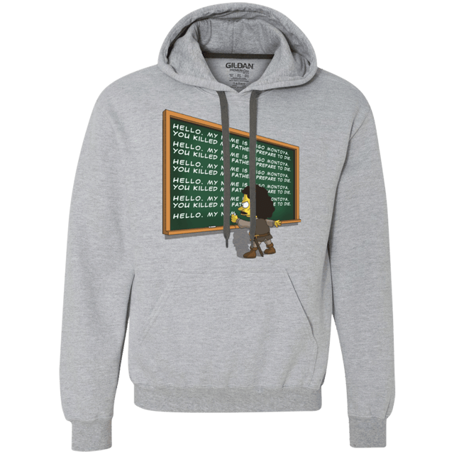 Sweatshirts Sport Grey / Small Montoya Detention Premium Fleece Hoodie