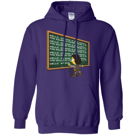 Sweatshirts Purple / Small Montoya Detention Pullover Hoodie