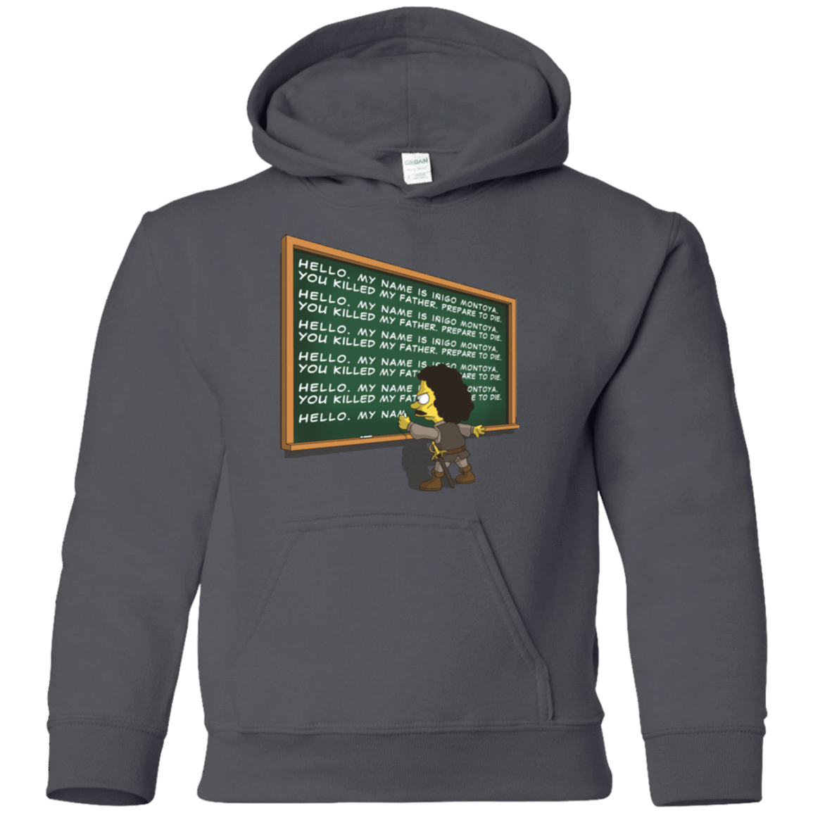 Sweatshirts Charcoal / YS Montoya Detention Youth Hoodie