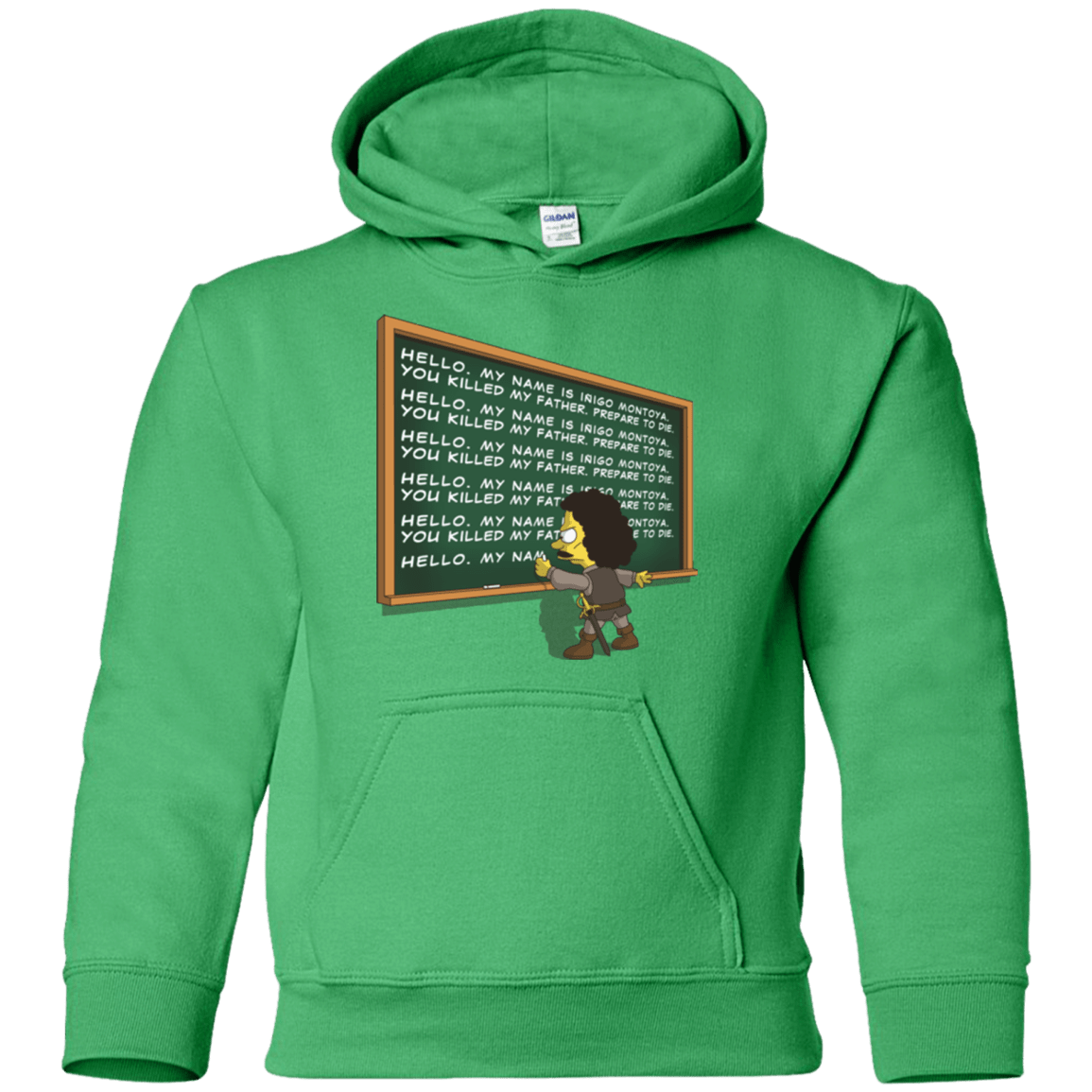 Sweatshirts Irish Green / YS Montoya Detention Youth Hoodie