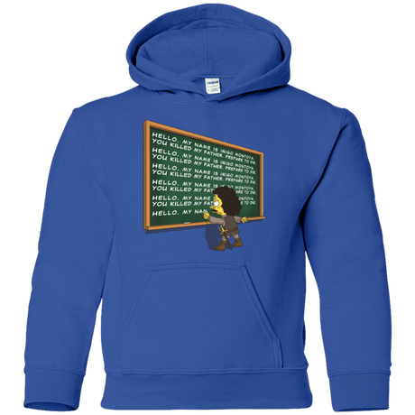 Sweatshirts Royal / YS Montoya Detention Youth Hoodie