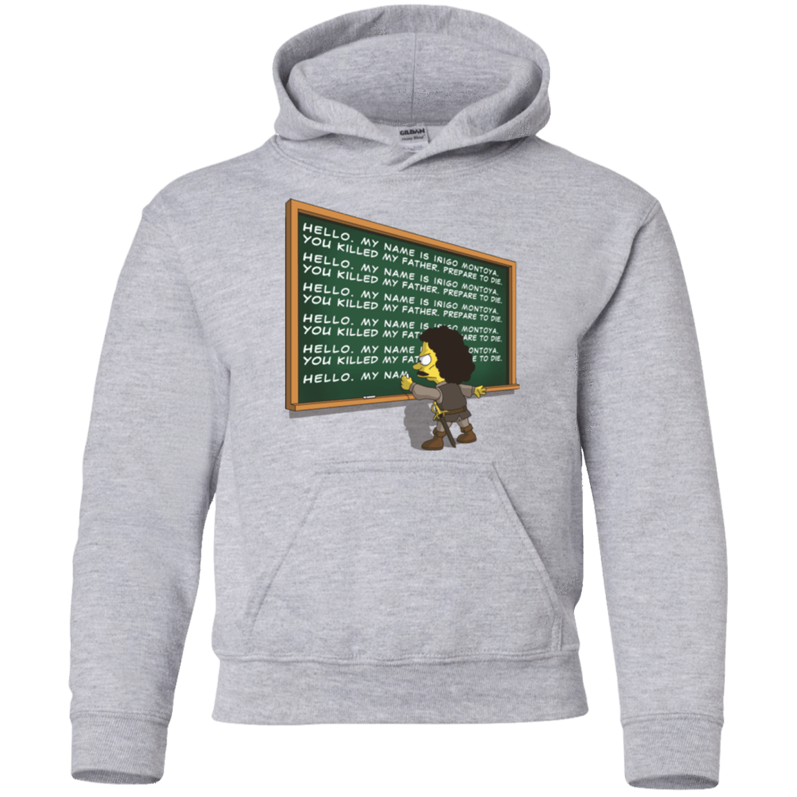 Sweatshirts Sport Grey / YS Montoya Detention Youth Hoodie