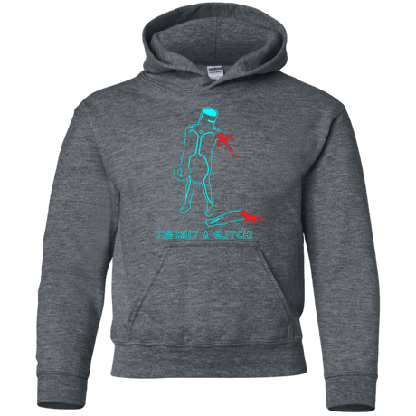 Sweatshirts Dark Heather / YS Monty Pytron Youth Hoodie