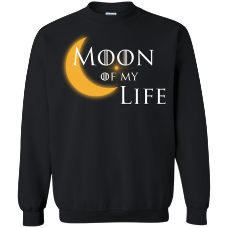 Sweatshirts Black / Small Moon of my Life Crewneck Sweatshirt