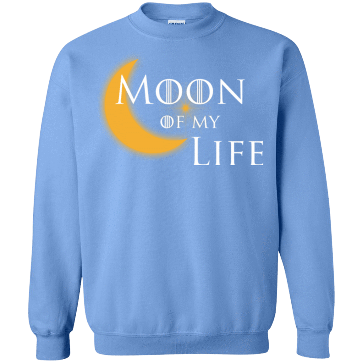 Sweatshirts Carolina Blue / Small Moon of my Life Crewneck Sweatshirt