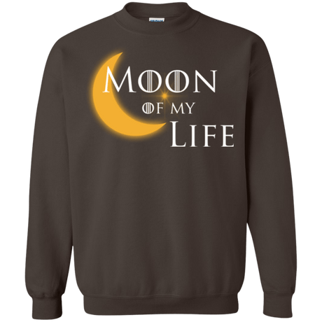 Sweatshirts Dark Chocolate / Small Moon of my Life Crewneck Sweatshirt