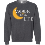 Sweatshirts Dark Heather / Small Moon of my Life Crewneck Sweatshirt