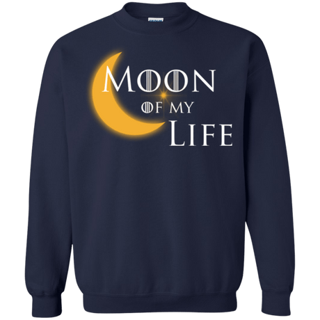 Sweatshirts Navy / Small Moon of my Life Crewneck Sweatshirt